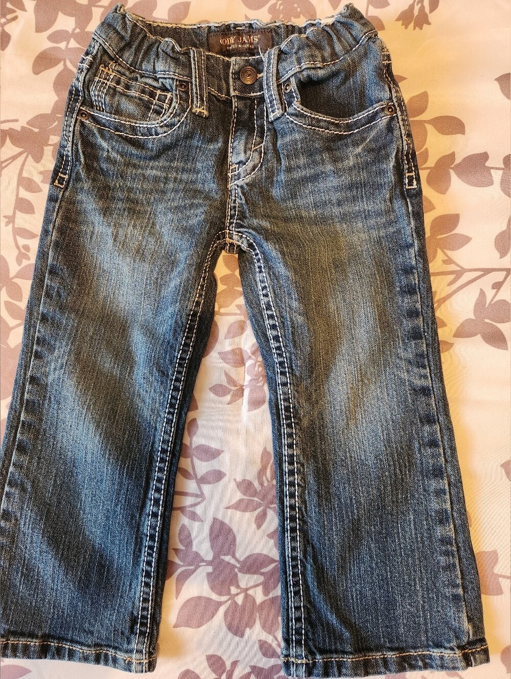 Cody James Toddler Dark Wash Straight Leg Jeans